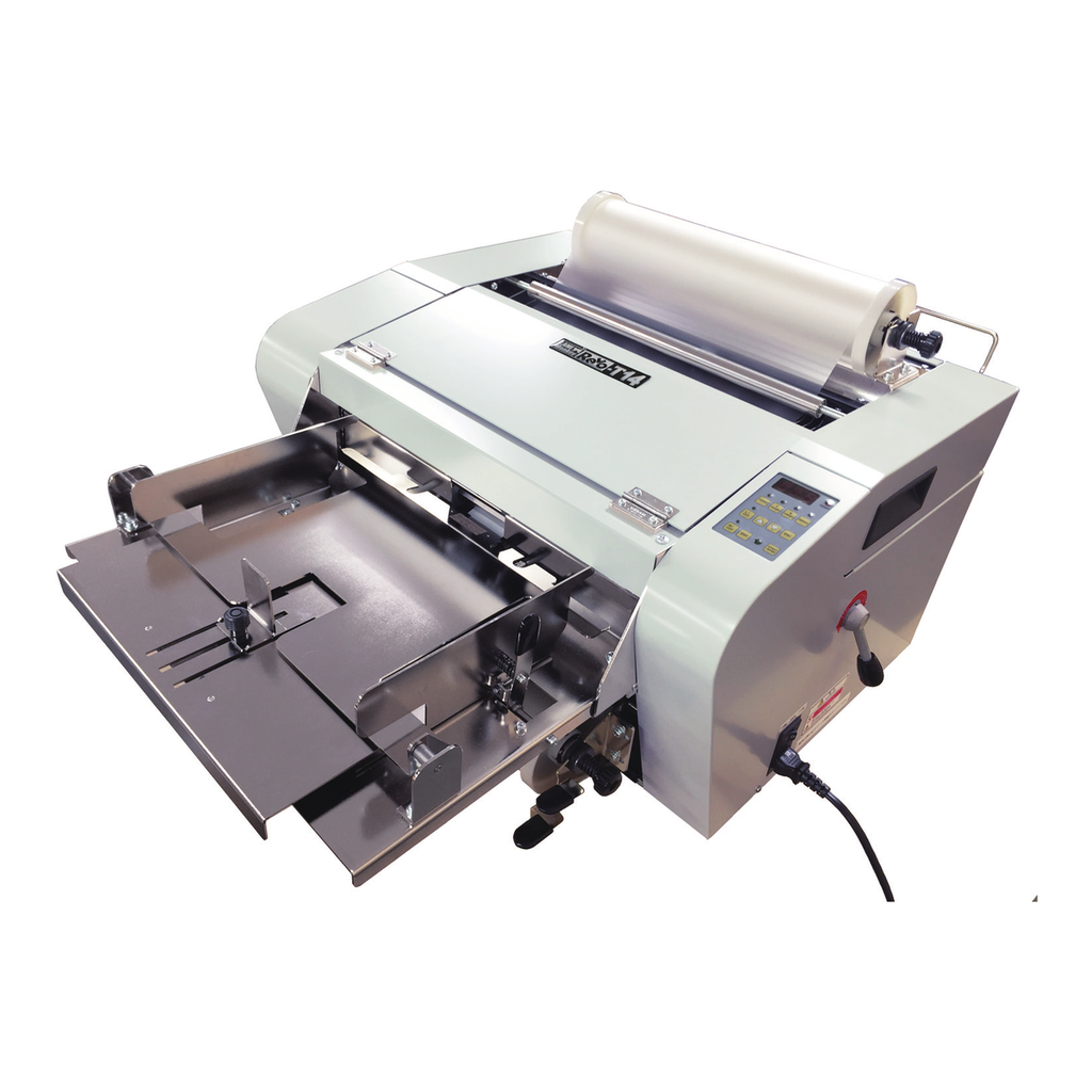 Revo T14 automatic encapsulation laminator with roll film loaded
